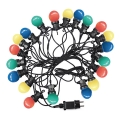 LED-ulkoketju STRING RGB 10m 20xLED/0,5W/230V IP44