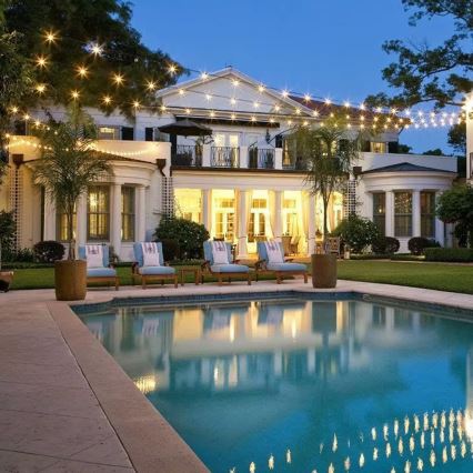 LED Ulkokäyttöön tarkoitettu koristevalosarja 20xE27/1W/230V 20 m IP65 musta