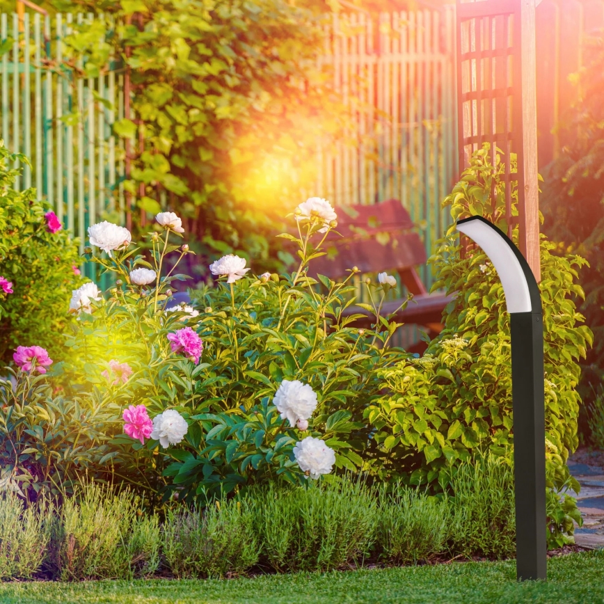 LED-ulkolamppu AMY LED/12W/230V 100 cm IP44 musta