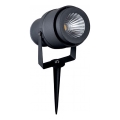 LED-ulkolamppu LED/12W/100-240V IP65 3000K harmaa