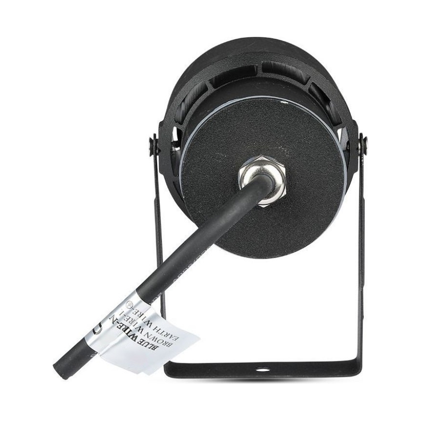 LED-ulkolamppu LED/12W/100-240V IP65 4000K musta