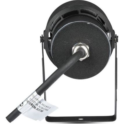 LED-ulkolamppu LED/12W/100-240V IP65 musta - vihreä valo