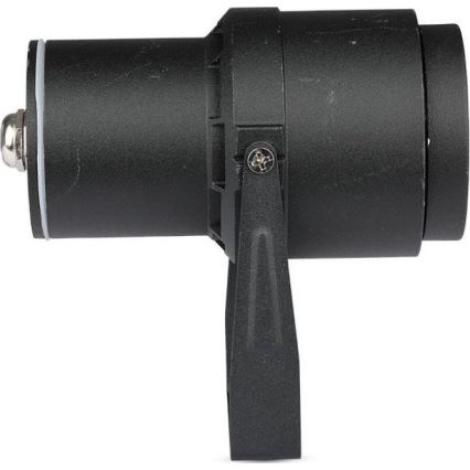 LED-ulkolamppu LED/12W/100-240V IP65 musta - vihreä valo