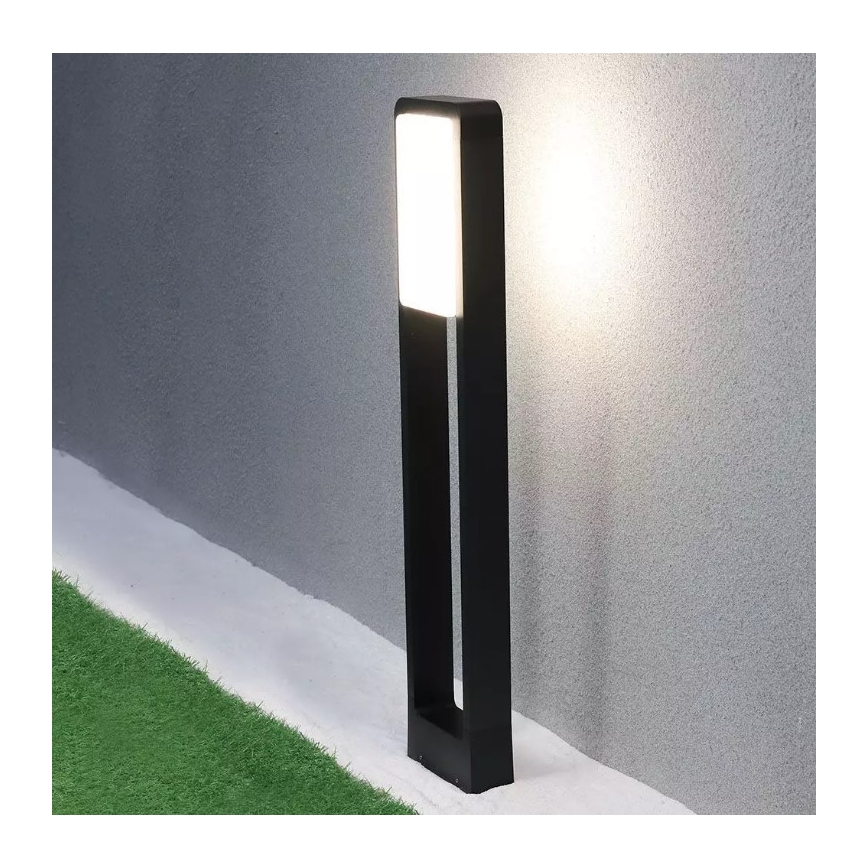 LED-ulkolamppu SAMSUNG CHIP LED/10W/230V 3000K IP65 musta