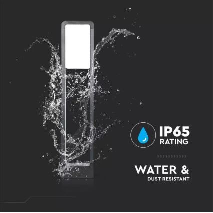 LED-ulkolamppu SAMSUNG CHIP LED/10W/230V 3000K IP65 musta