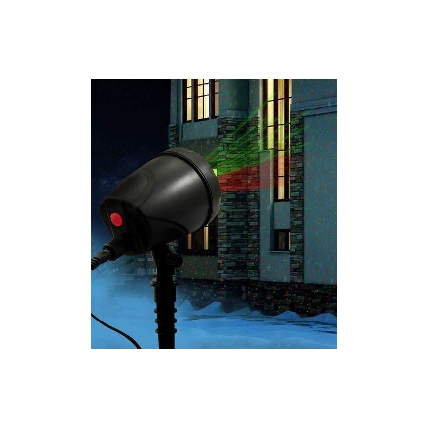 LED-ulkolaseriprojektori LED / 5W / 230V IP44