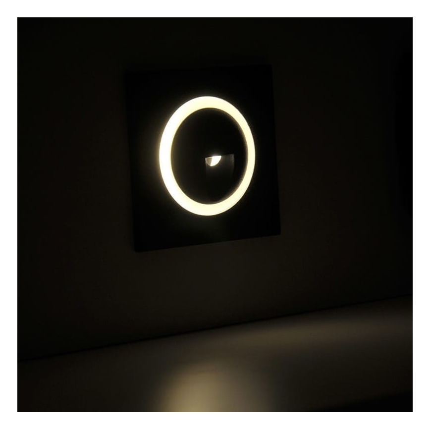 LED-ulkoportaikkovalaisimet Q2 LED/3W/230V IP44