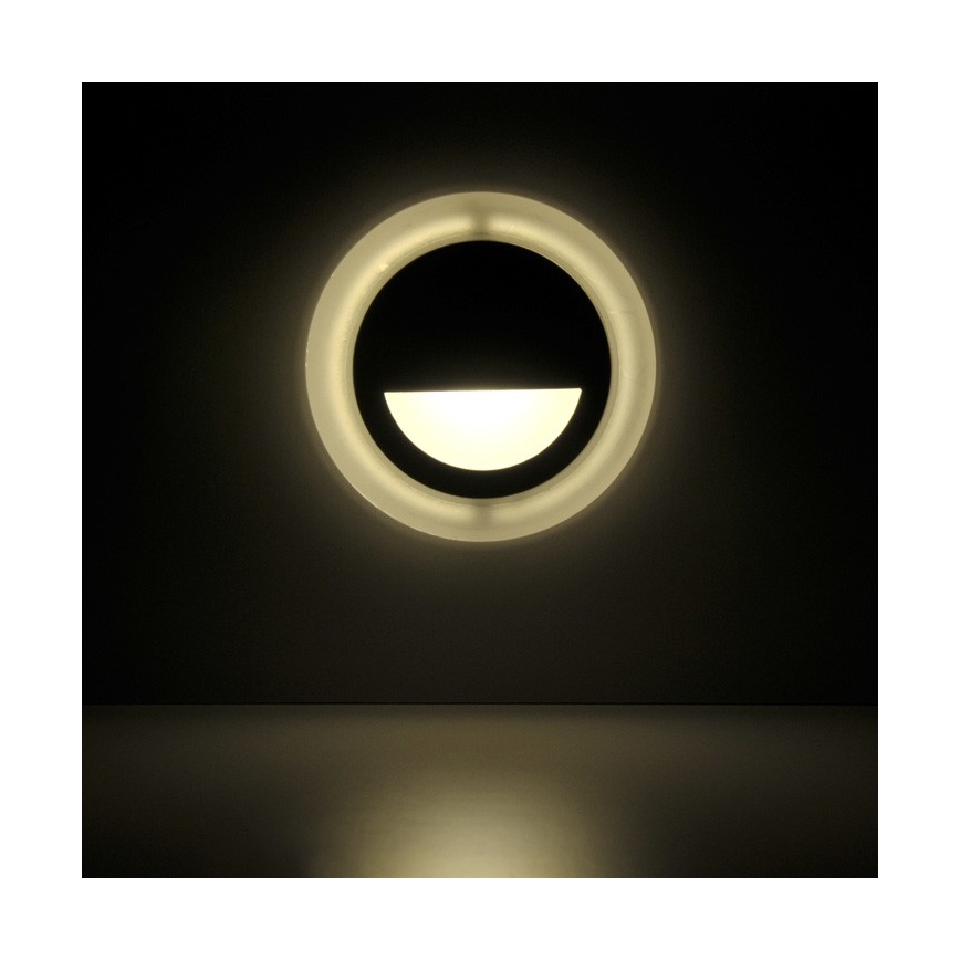 LED-ulkoportaikkovalaisimet Q4 LED/3W/230V IP44