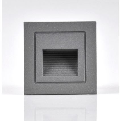 LED-ulkoportaikkovalaisimet Q6 LED/3W/230V IP44