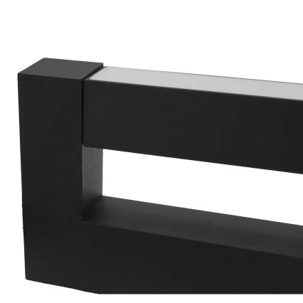 LED Joustava ulkoseinävalaisin 2xLED/16W/230V IP54 90 cm musta