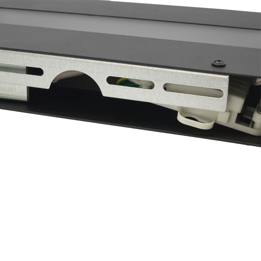 LED Joustava ulkoseinävalaisin 2xLED/16W/230V IP54 90 cm musta