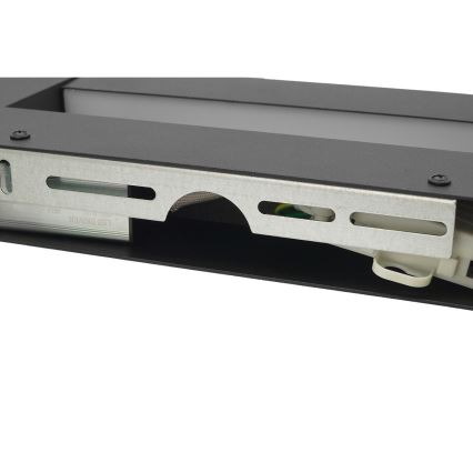 LED Joustava ulkoseinävalaisin 2xLED/4W/230V IP54 30 cm musta