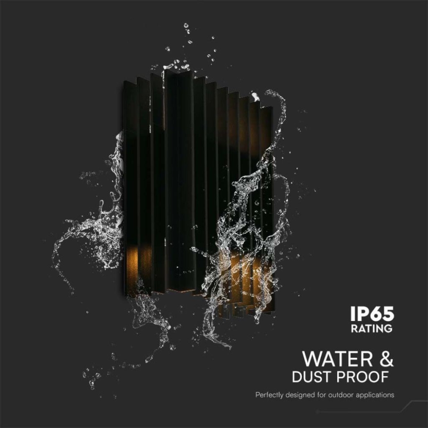 LED-ulkoseinävalaisin 2xLED/6W/230V IP65 4000K