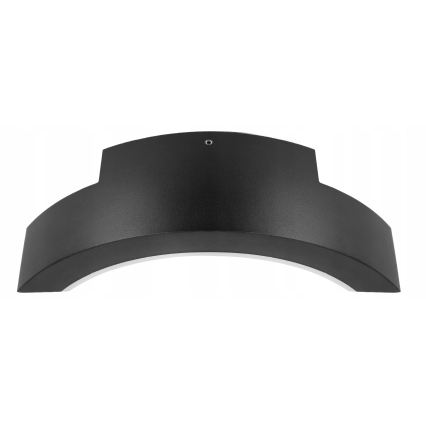 LED-ulkoseinävalaisin liiketunnistimella LED/10W/230V IP54 musta