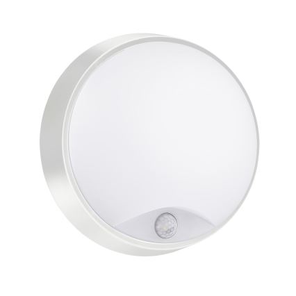 LED Ulkokäyttöön seinävalaisin sensorilla LED/15W/230V 4000K IP65