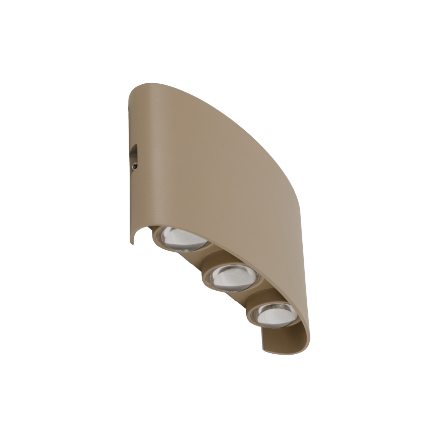 LED-ulkoseinävalaisin ARROW LED/6W/230V IP54 beige