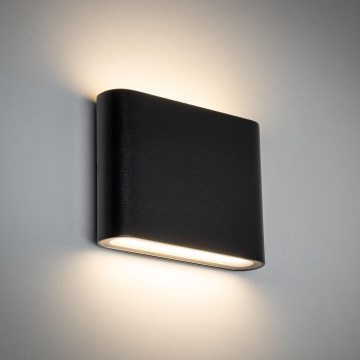 LED-ulkoseinävalaisin ARWENA 2xLED/3W/230V IP54 musta