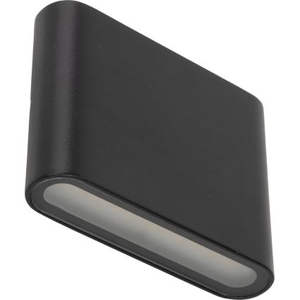 LED-ulkoseinävalaisin ARWENA 2xLED/3W/230V IP54 musta