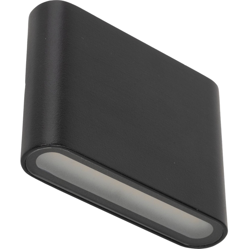 LED-ulkoseinävalaisin ARWENA 2xLED/3W/230V IP54 musta