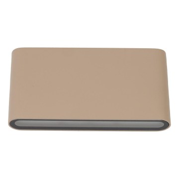 LED ulkoseinävalaisin ARWENA M LED/12W/230V IP54 beige