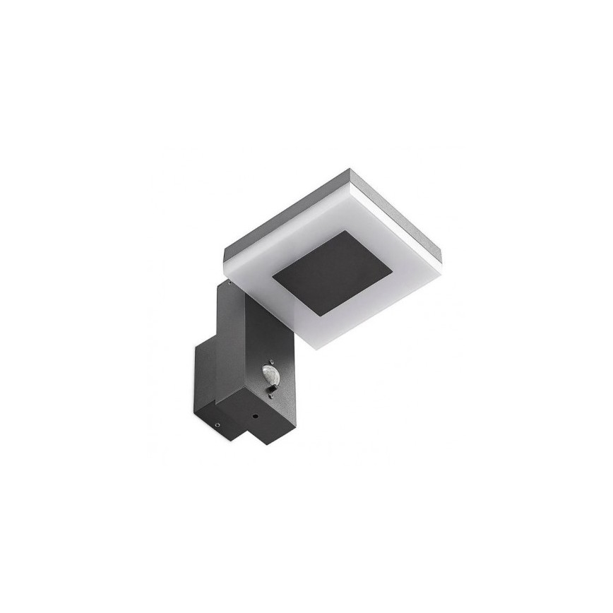 LED Ulkokäyttöön tarkoitettu aurinkokennoseinävalaisin sensorilla LED/5,5W/3,7V 3000K IP54 2200 mAh