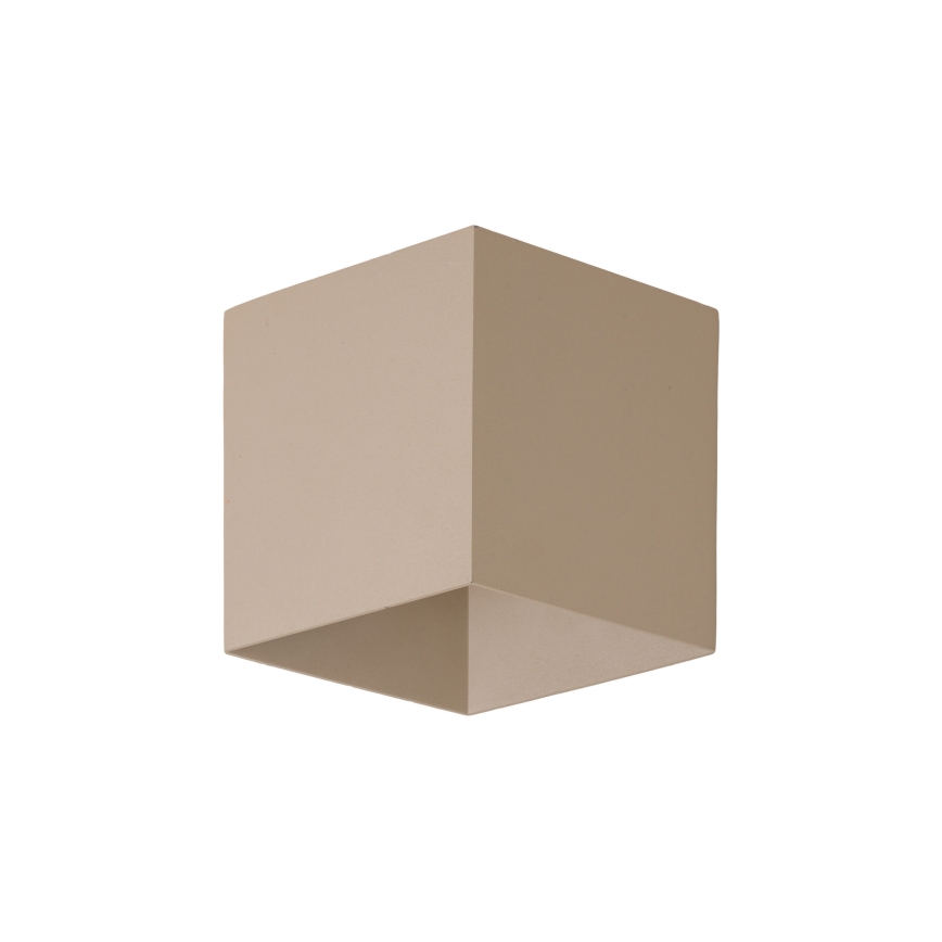 LED-ulkoseinävalaisin CUBE LED/10W/230V IP54 beige