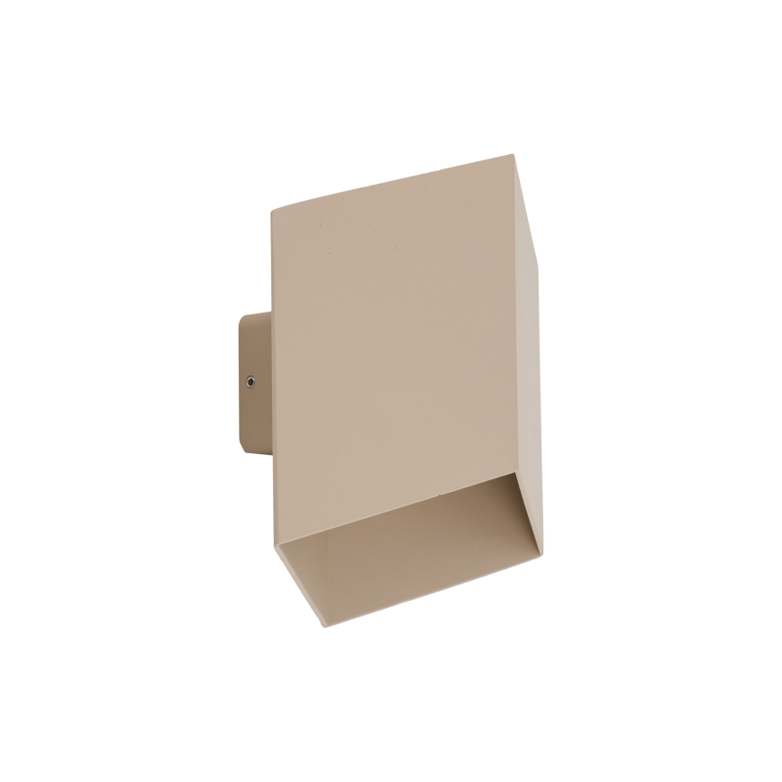 LED-ulkoseinävalaisin CUBE LED/10W/230V IP54 beige