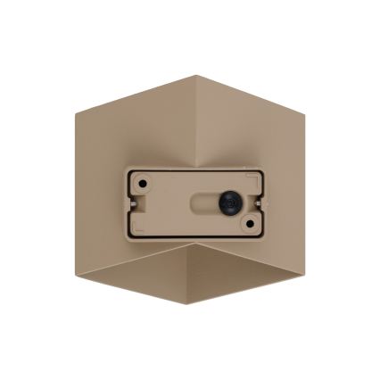 LED-ulkoseinävalaisin CUBE LED/10W/230V IP54 beige