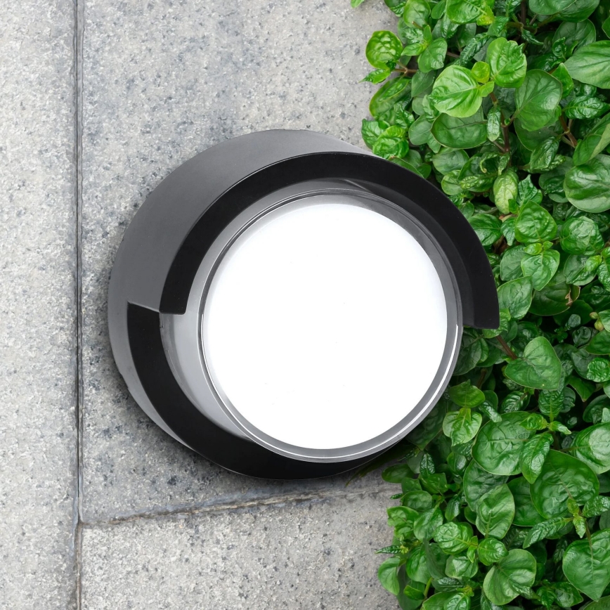 LED-ulkoseinävalaisin ESSEN LED/10W/230V IP44 musta