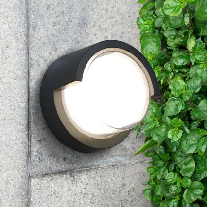 LED-ulkoseinävalaisin ESSEN LED/10W/230V IP44 musta