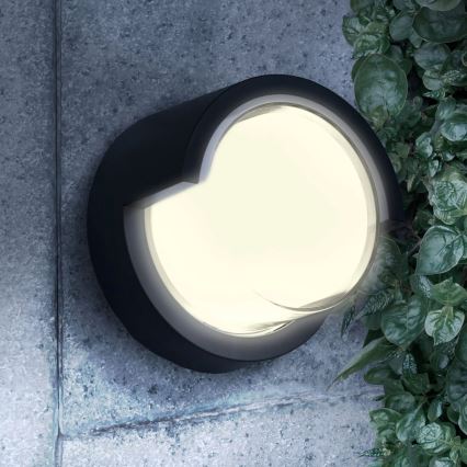 LED-ulkoseinävalaisin ESSEN LED/10W/230V IP44 musta