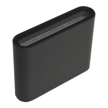 LED-ulkoseinävalaisin FLOW 2xLED/3W/230V IP54 4000K antrasiitti