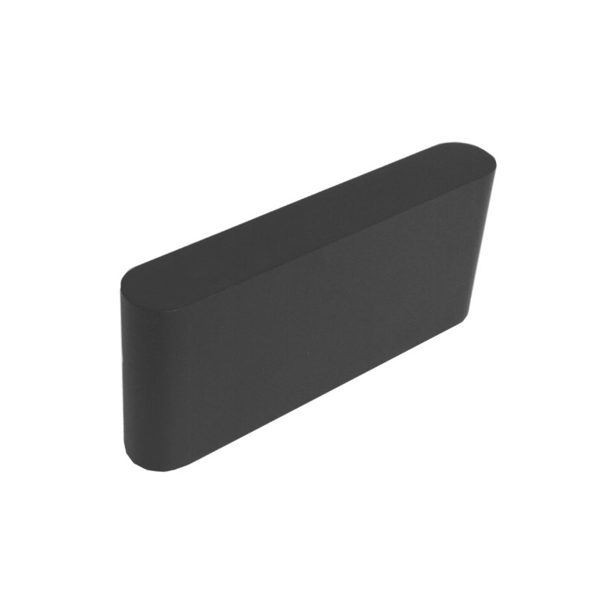 LED-ulkoseinävalaisin FLOW LED/6W/230V IP54 4000K antrasiitti