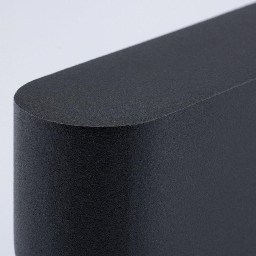 LED-ulkoseinävalaisin FLOW LED/6W/230V IP54 musta