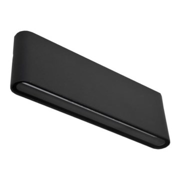 LED-ulkoseinävalaisin FLOW LED/9W/230V IP54 4000K antrasiitti