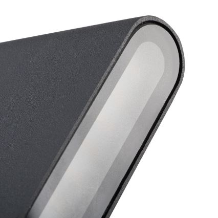 LED-ulkoseinävalaisin GARTO LED/8W/230V grafiitti