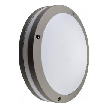 LED-ulkoseinävalaisin JONAS LED/18W/230V IP54 harmaa