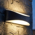 LED Ulkoseinävalaisin LED/10W/230V IP65 musta
