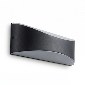 LED Ulkoseinävalaisin LED/10W/230V IP65 musta