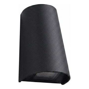 LED-ulkoseinävalaisin LED/11W/230V IP65 musta