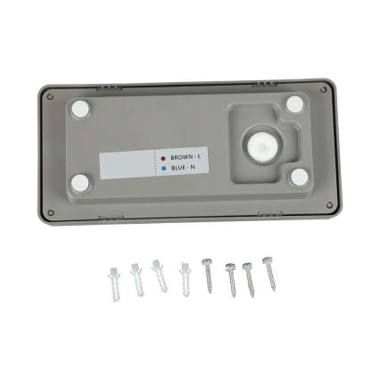 LED Ulkoseinävalaisin LED/12W/230V 3000K IP65