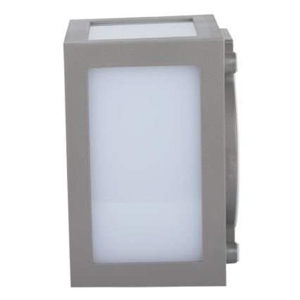 LED-ulkoseinävalaisin LED/12W/230V 4000K IP65 harmaa