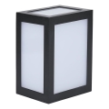 LED-ulkoseinävalaisin LED/12W/230V 4000K IP65 musta
