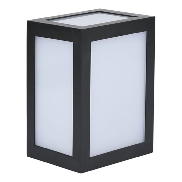 LED-ulkoseinävalaisin LED/12W/230V 4000K IP65 musta