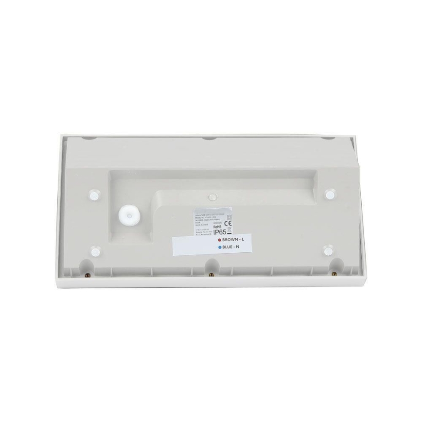 LED-ulkoseinävalaisin LED/12W/230V 6400K IP65 valkoinen