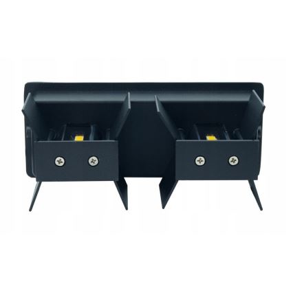 LED Ulkoseinävalaisin LED/12W/230V IP54 musta