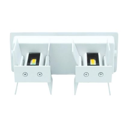 LED Ulkoseinävalaisin LED/12W/230V IP54 valkoinen