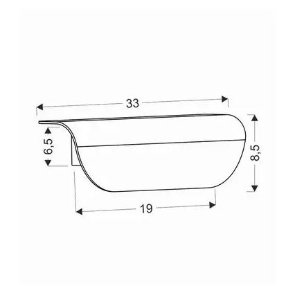 LED-ulkoseinävalaisin LED/12W/230V IP65 musta