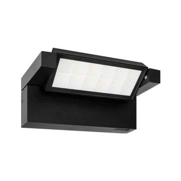 LED ulkoseinävalaisin LED/20W/230V 3000/4000/6500K IP54 musta