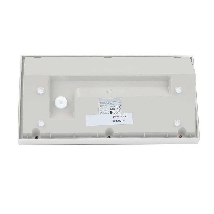LED-ulkoseinävalaisin LED/20W/230V 6400K IP65 valkoinen